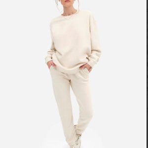 MATE Fleece Relaxed Pocket Sweatpant - BONE - Size L